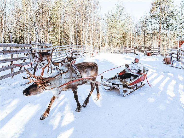 Finnisches Winterwunderland ©RomanBabakin/istock